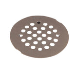 Moen - 4-1/4-Inch Snap-In Shower Drain Cover, Oil Rubbed Bronze - Oil Rubbed Bronze