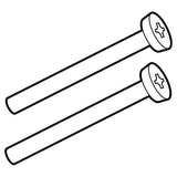 Moen - TW MTG SCREW FACE PLATE 2 NL - Polished Nickel