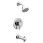 Moen - Align Single-Handle Posi-Temp Tub and Shower Faucet Trim Kit in Chrome (Valve Sold Separately) - Chrome