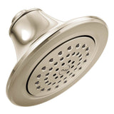 Moen - Icon 5-7/8'' One-Function Showerhead with 2.5 GPM Flow Rate, Polished Nickel - Polished Nickel