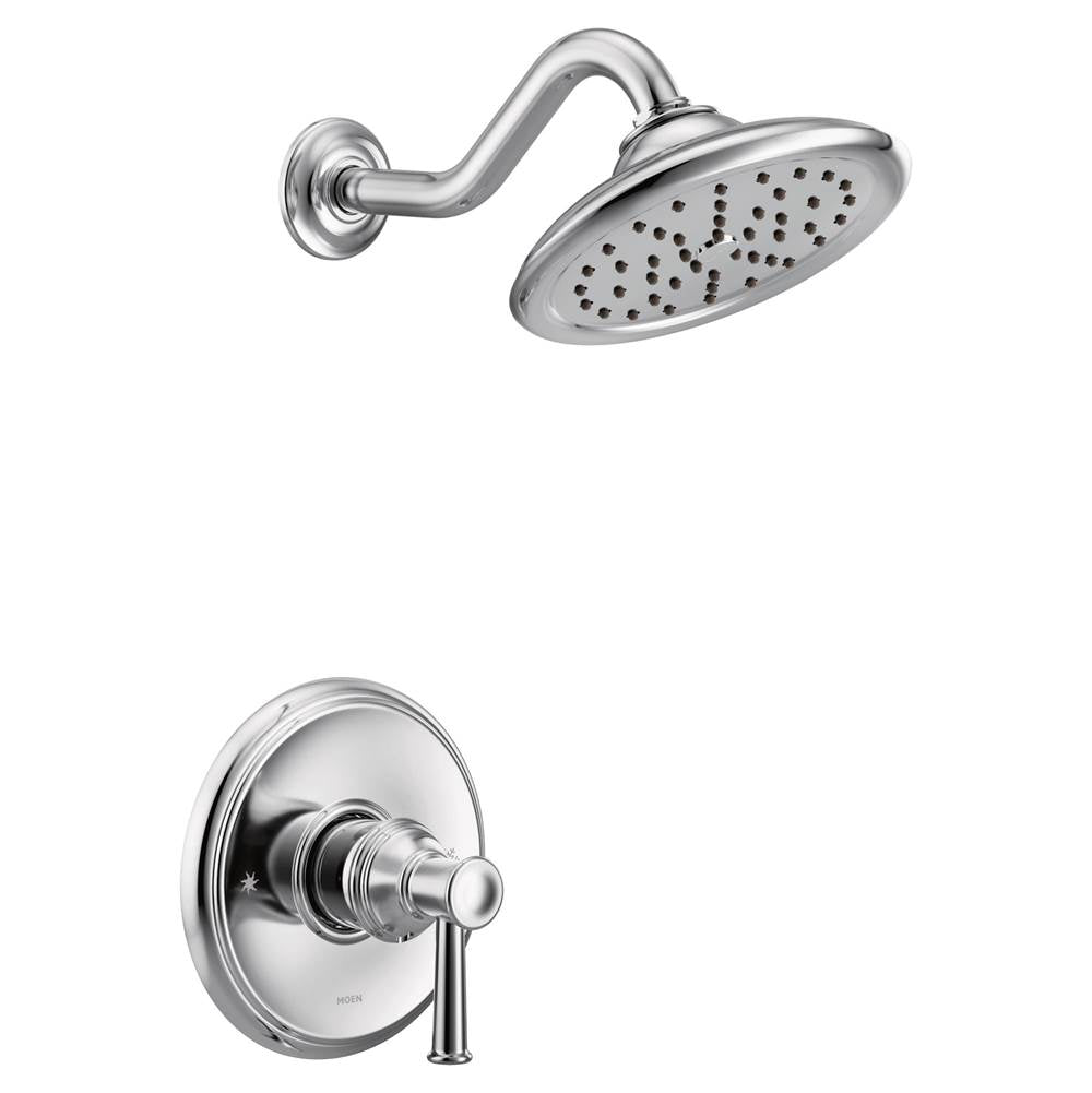 Moen - Belfield M-CORE 3-Series 1-Handle Eco-Performance Shower Trim Kit in Chrome (Valve Sold Separately) - Chrome