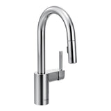 Align One-Handle Pulldown Bar Faucet with Power Clean featuring Reflex, Chrome