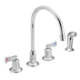 Moen - Chrome two-handle kitchen faucet - Chrome