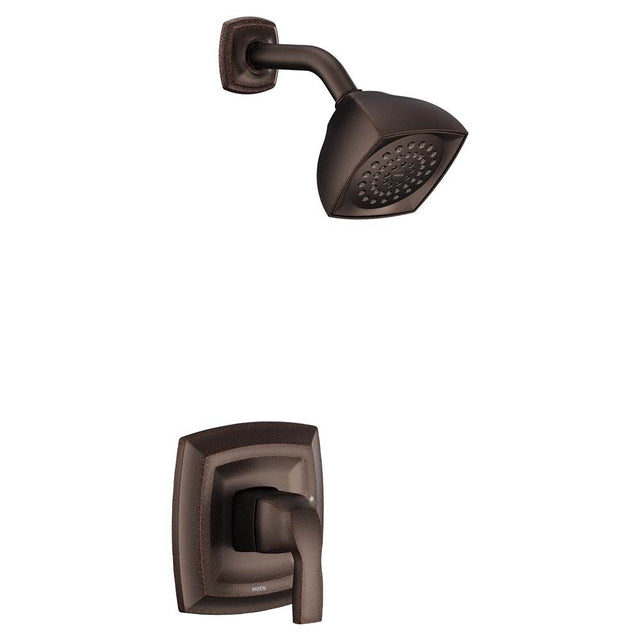 Moen - Voss M-CORE 2-Series Eco Performance 1-Handle Shower Trim Kit in Oil Rubbed Bronze (Valve Sold Separately) - Oil Rubbed Bronze