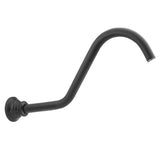 Moen - Waterhill Shower Arm, 14'', Wrought Iron - Wrought Iron