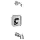 Moen - Moen , Genta LX Posi-Temp One-Handle Tub/Shower Trim Valve Without Showerhead, Chrome - Chrome