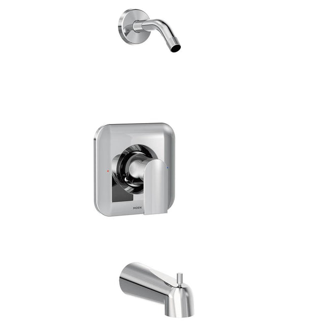 Moen - Moen , Genta LX Posi-Temp One-Handle Tub/Shower Trim Valve Without Showerhead, Chrome - Chrome