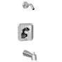 Moen - Moen , Genta LX Posi-Temp One-Handle Tub/Shower Trim Valve Without Showerhead, Chrome - Chrome