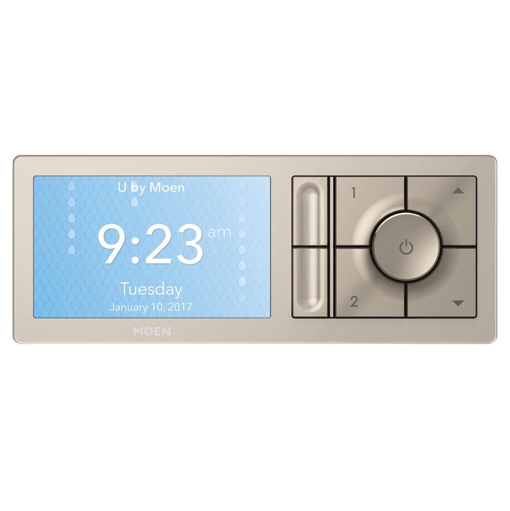 Moen - Smart Shower 2-Outlet Digital Shower Controller for Thermostatic Shower Valve, Terra Beige - Terra Beige