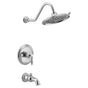Moen - Weymouth M-CORE 3-Series 1-Handle Eco-Performance Tub and Shower Trim Kit in Chrome (Valve Sold Separately) - Chrome