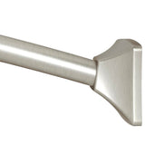 Moen - Brushed Nickel Adjustable Curved Shower Rod - Brushed Nickel