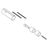 Moen - Moen 3-Function Diverter Valve 1'' Extension Kit - Chrome