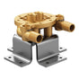 Moen - Freestanding Floor Mount Tub Filler Single Riser Floor Joist Concrete Mounting Kit - Unfinished
