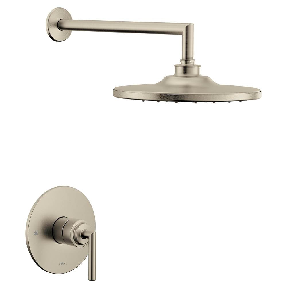 Moen - Arris M-CORE 3-Series 1-Handle Shower Trim Kit in Brushed Nickel (Valve Sold Separately) - Brushed Nickel