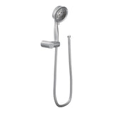 Moen - Handheld Shower with Wall Bracket, Chrome - Chrome