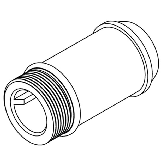Moen - 2-3/4'' Delany supply extension nipple - Chrome