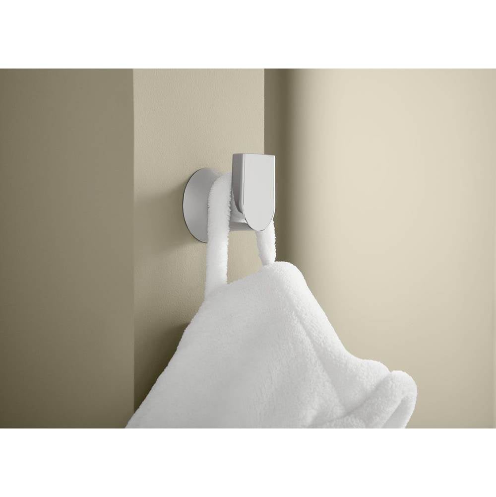 Matte Black Single Robe Hook