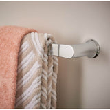 Brushed Nickel 18'' Designer Grab Bar