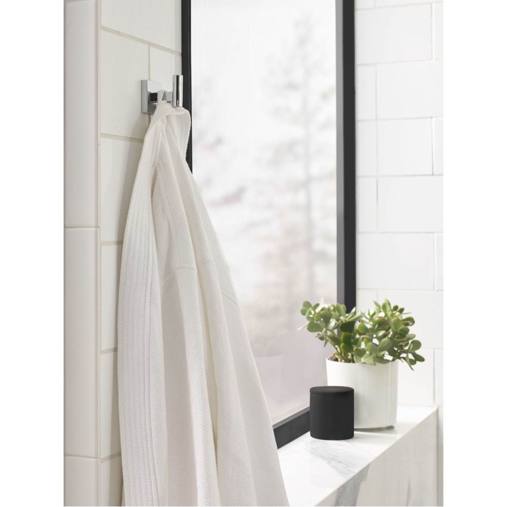 Matte Black Single Robe Hook