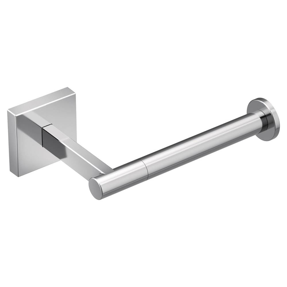 Matte Black Single-Post Paper Holder
