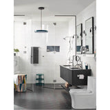 Shower Rail System with 2-Function Diverter in Chrome (Valve Sold Separately)