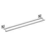 Matte Black 24'' Double Towel Bar