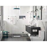 Shower Rail System with 2-Function Diverter in Chrome (Valve Sold Separately)