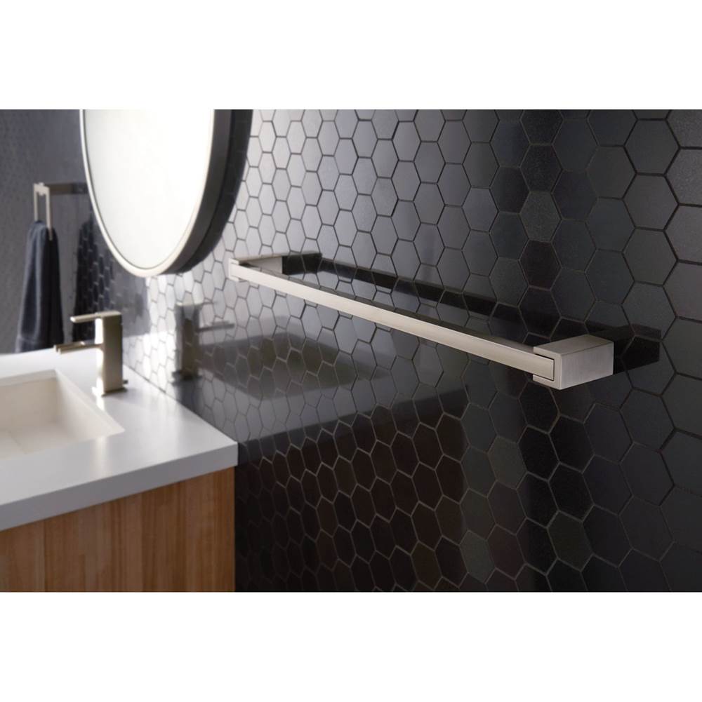 Brushed Nickel 24'' Towel Bar