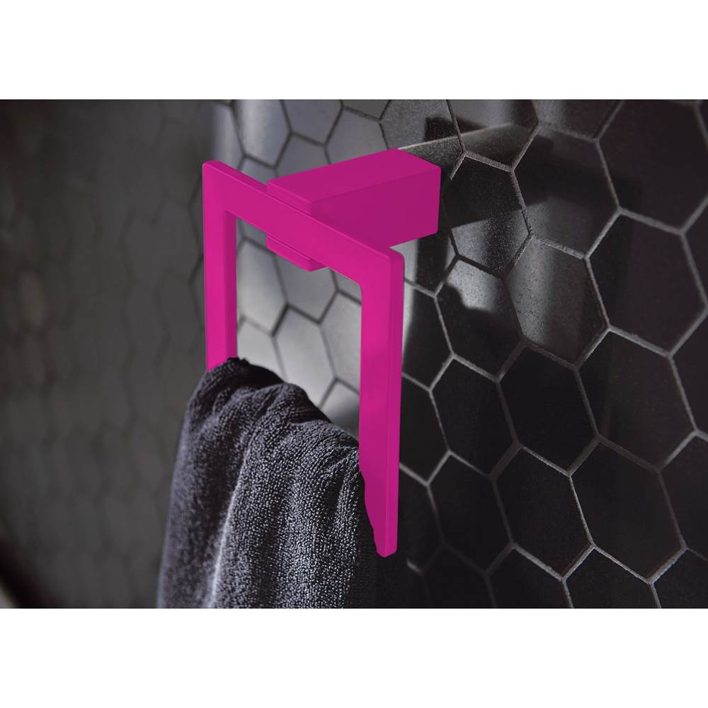 Brushed Nickel Towel Ring