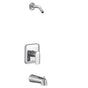 Moen - Rizon M-CORE 2-Series 1-Handle Tub and Shower Trim Kit in Chrome (Valve Sold Separately) - Chrome