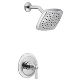 Moen - Flara M-CORE 3-Series 1-Handle Shower Trim Kit in Chrome (Valve Sold Separately) - Chrome