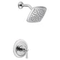 Moen - Flara M-CORE 3-Series 1-Handle Shower Trim Kit in Chrome (Valve Sold Separately) - Chrome