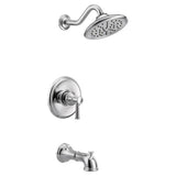 Moen - Belfield M-CORE 3-Series 1-Handle Tub and Shower Trim Kit in Chrome (Valve Sold Separately) - Chrome