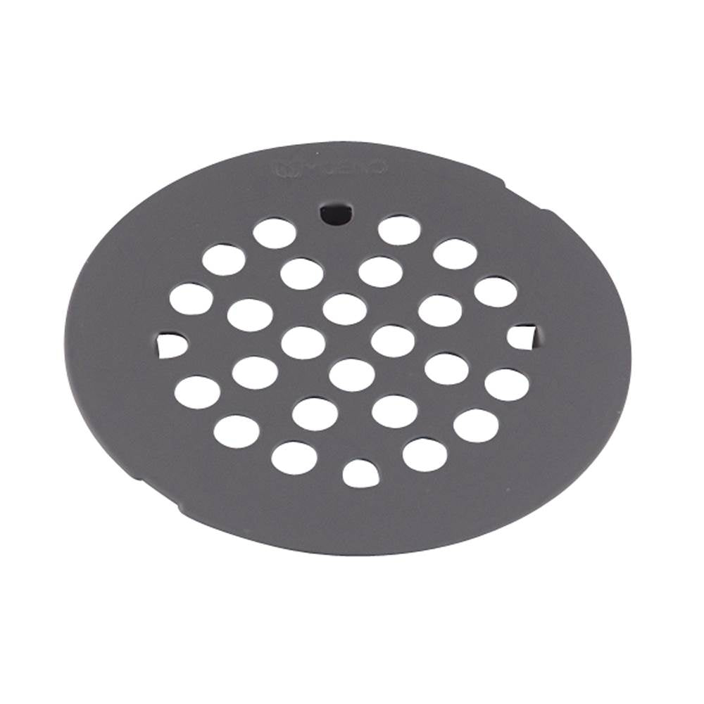 Moen - 4-1/4-Inch Snap-In Shower Drain Cover, Wrought Iron - Wrought Iron