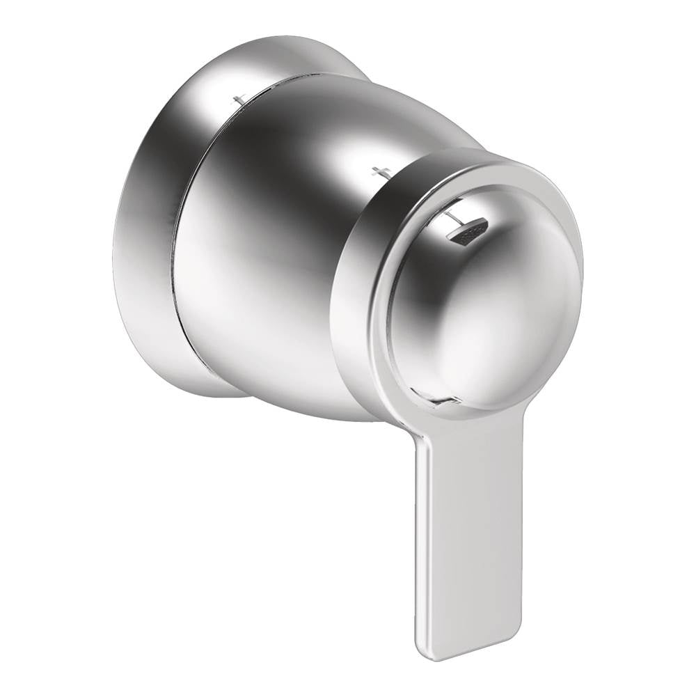 Moen - 90 Degree Single-Handle Volume Control Valve Trim Kit in Chrome (Valve Sold Separately) - Chrome