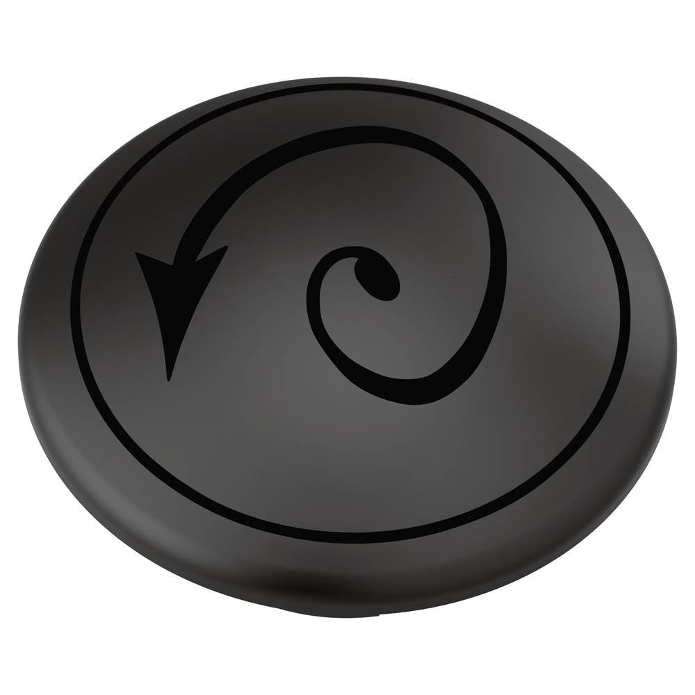 Moen - Weymouth Replacement Handle Cap, Matte Black - Matte Black