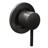 Moen - Align Single-Handle Transfer Valve Trim in Matte Black (Valve Sold Separately) - Matte Black