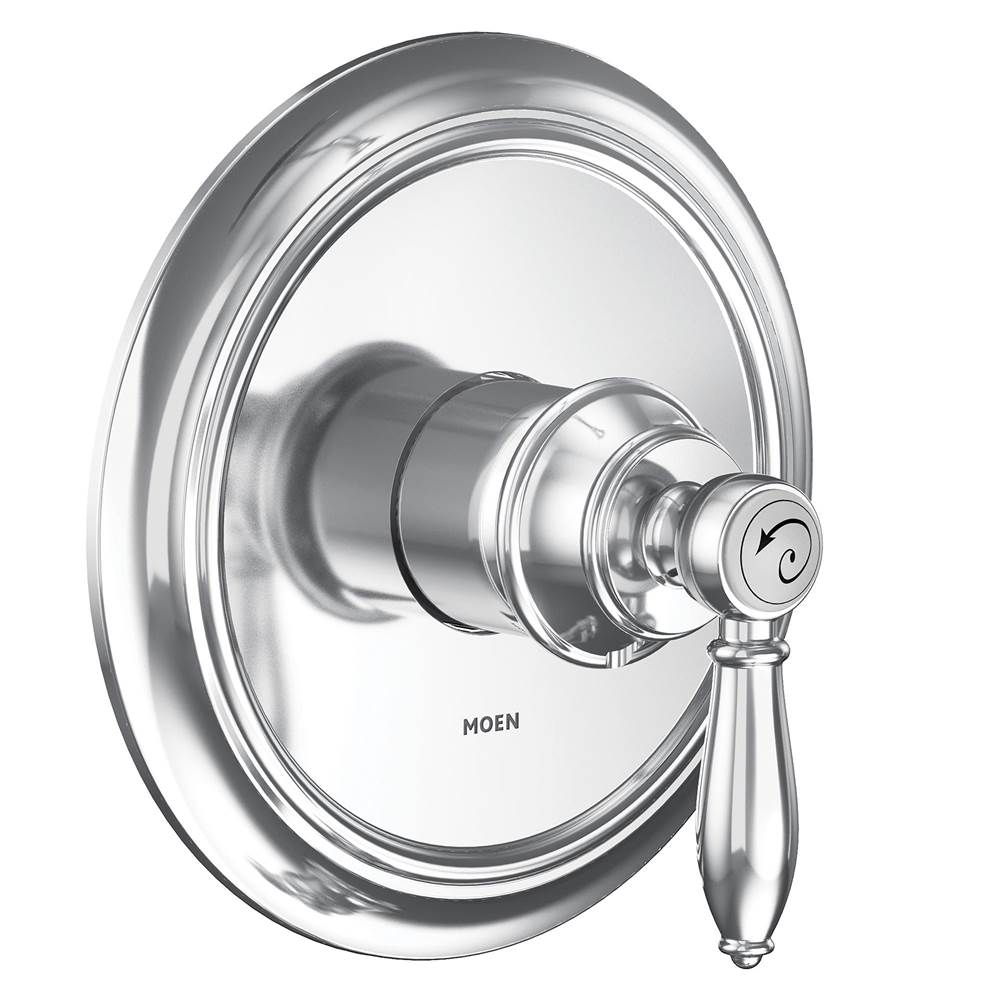 Moen - Weymouth M-CORE 2-Series 1-Handle Shower Trim Kit in Chrome (Valve Sold Separately) - Chrome