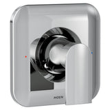 Moen - Genta LX Posi-Temp Pressure-Balancing Modern Valve Trim, Valve Required, Chrome - Chrome