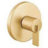 Moen - Cia 1-Handle M-CORE Transfer Valve Trim Kit in Brushed Gold (Valve Sold Separately) - Brushed Gold