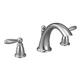 Moen - Brantford 2-Handle Deck-Mount Roman Tub Faucet Trim Kit in Chrome (Valve Sold Separately) - Chrome