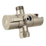 Pivoting Shower Arm Diverter with Hand Shower Cradle, Chrome