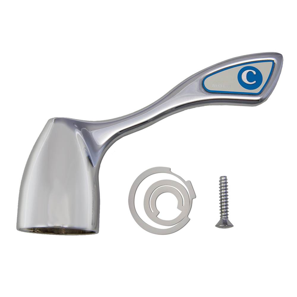 Moen - Wrist Blade Handle, Cold Sani-Stream Models - Chrome