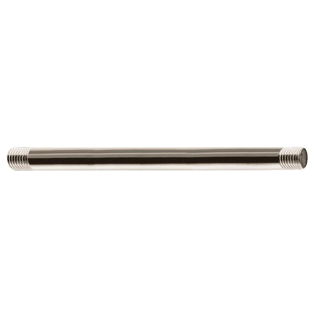 Moen - 12-Inch Straight Shower Arm, Nickel - Polished Nickel