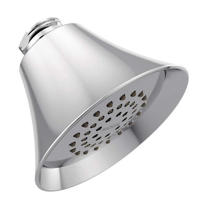 Moen - 3.75-Inch Single Function Showerhead, Chrome - Chrome
