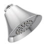 Moen - 3.75-Inch Single Function Showerhead, Chrome - Chrome
