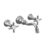 Moen - Weymouth 2-Handle Wall Mount High-Arc Bathroom Faucet in Chrome (Valve Sold Separately) - Chrome