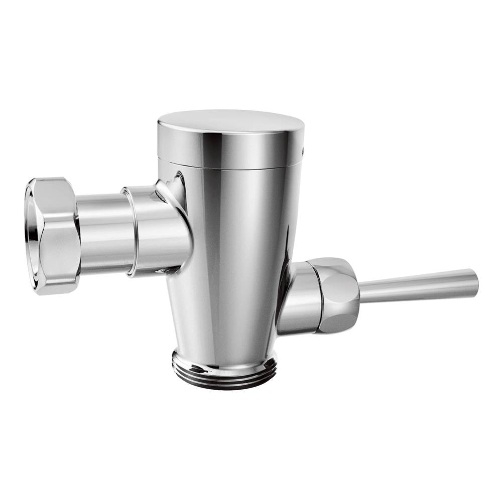Moen - Chrome manual flush valve 1 1/2'' water closet retro fit - Chrome