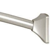 Brushed Gold Adjustable Curved Shower Rod