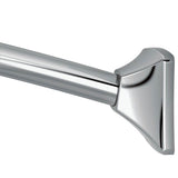 Brushed Gold Adjustable Curved Shower Rod